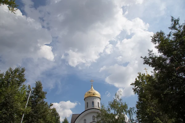Russian Orthodox Church of St. Evfrosinia, Nahimovsky Avenue, Moscow, Russia — Stock Photo, Image