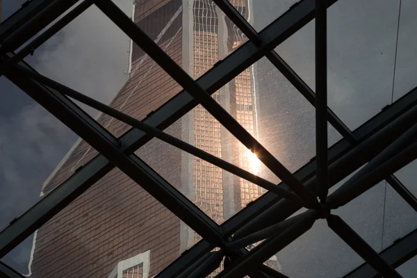 Wolkenkratzer des internationalen Geschäftszentrums (Stadt), Moskau, Russland — Stockfoto