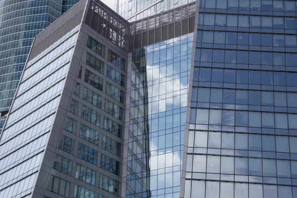 Skyscrapers of the International Business Center (City), Moscow, Russia — Stock Photo, Image