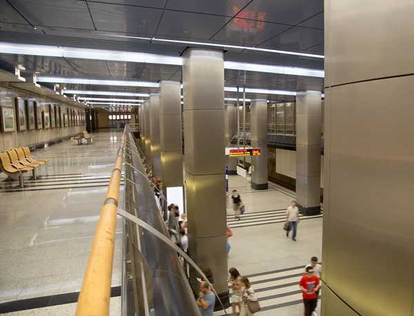 Metro (metro) istasyonu, moscow, Rusya Federasyonu — Stok fotoğraf