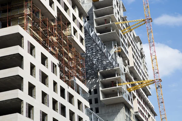 Lugar de construcción. Imagen industrial — Foto de Stock