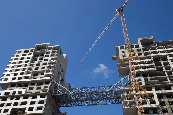 Lugar de construcción. Imagen industrial — Foto de Stock