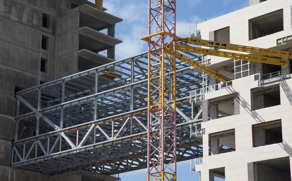 Baustelle. Industrielles Image — Stockfoto