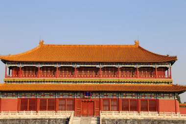 Yasak Şehir, beijing, Çin - Çin İmparatorluk saraydan ming Hanedanı qing Hanedanı sona yapıldı.