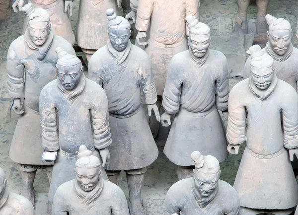 Qin dynasty Terracotta Army, Xian (Sian), China — Stock Image Qin dynasty Terracotta Army, Xian (Sian), China Stock Picture