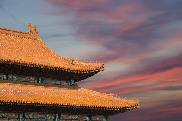 Verbotene Stadt, Peking, China — Stockfoto