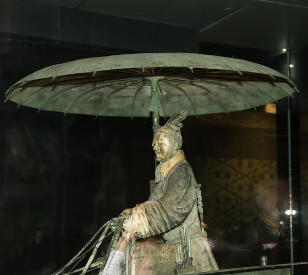 Dynastia Qin Terakotowa Armia, xian (Ewa), Chiny — Zdjęcie stockowe