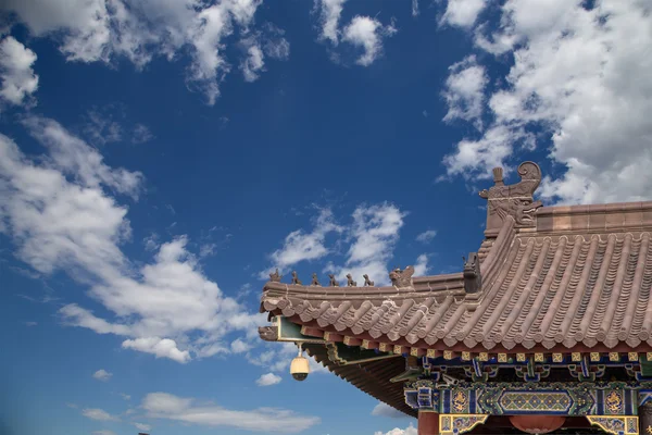 La pagoda gigante del ganso salvaje o gran pagoda del ganso salvaje, es una pagoda budista ubicada en el sur de Xian (Sian, Xi 'an), provincia de Shaanxi, China. —  Fotos de Stock