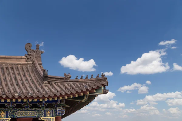 Jätte wild goose pagoda eller stora wild goose pagoda, är en buddhistisk pagod ligger i södra xian (sian, xi'an), shaanxi-provinsen, Kina — Stockfoto