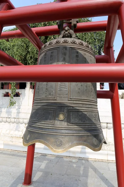 Na území obří divoké husy pagoda nebo velké divoké husy pagoda je buddhistická pagoda v jižním xian (sian, xi'an), shaanxi provincie, Čína — Stock fotografie