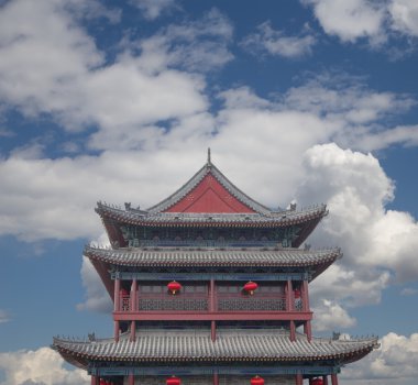 surları Xian (sian, xi'an) eski bir Çin başkenti