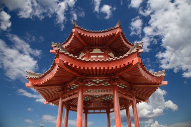 Bölge dev Vahşi kaz Pagodası veya büyük vahşi kaz Pagodası, Güney xian (sian, xi'an bulunan bir Budist pagoda olduğunu)