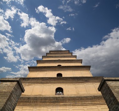Dev Vahşi kaz Pagodası (büyük vahşi kaz Pagodası), Güney xian (sian, xi'an bulunan bir Budist pagoda olduğunu)