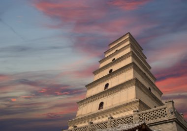 Dev Vahşi kaz Pagodası (büyük vahşi kaz Pagodası), Güney xian (sian, xi'an bulunan bir Budist pagoda olduğunu)