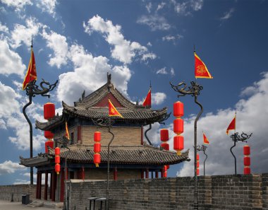 surları Xian (sian, xi'an) eski bir Çin başkenti