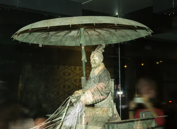 Dinastía Qin Ejército de Terracota, Xian (Sian), China — Foto de Stock