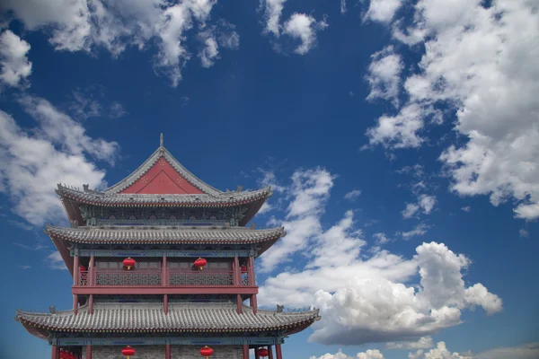 Befestigungsanlagen von xian (sian, xi 'an), einer antiken Hauptstadt Chinas — Stockfoto