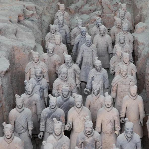 Qin dynasty Terracotta Army, Xian (Sian), China Stock Image