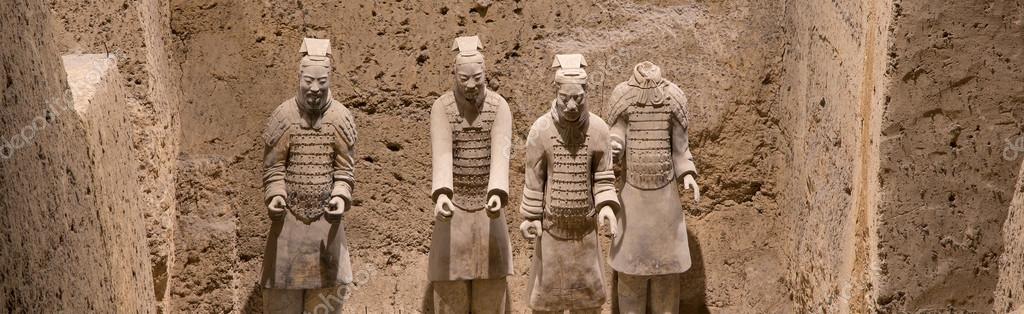 Qin dynasty Terracotta Army, Xian (Sian), China Stock Picture