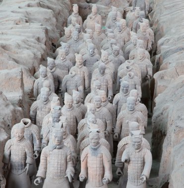 Qin hanedanı terracotta army, xian (sian), Çin