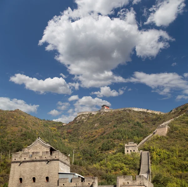 Great Wall of China, north of Beijing — Stock Photo, Image
