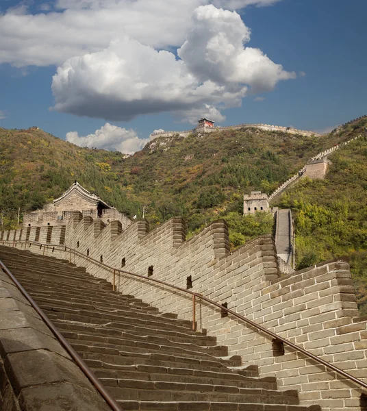 Große Mauer aus China, nördlich von Peking — Stockfoto