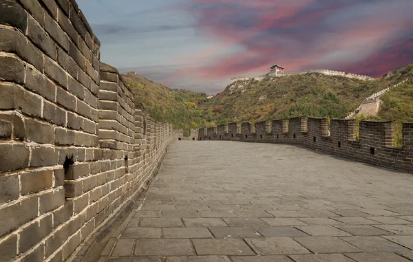 Grande Muralha da China, a norte de Pequim — Fotografia de Stock