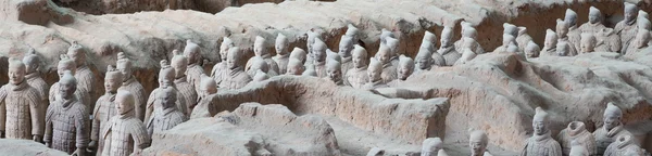 Qin-dynastie terracotta leger, xian (sian), china — Stockfoto