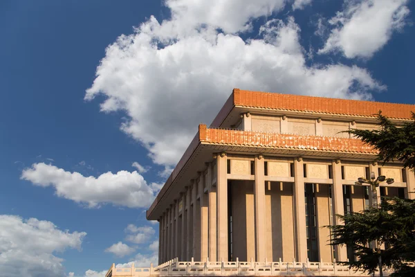 Mausoleum von Mao Zedong, Platz des Himmlischen Friedens, Peking, China — Stockfoto