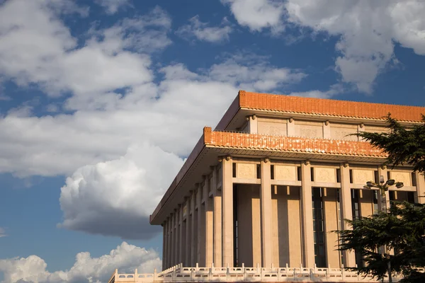 Mausoleum von Mao Zedong, Platz des Himmlischen Friedens, Peking, China — Stockfoto