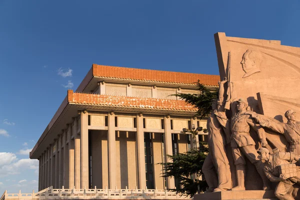 Mausoleum von Mao Zedong, Platz des Himmlischen Friedens, Peking, China — Stockfoto