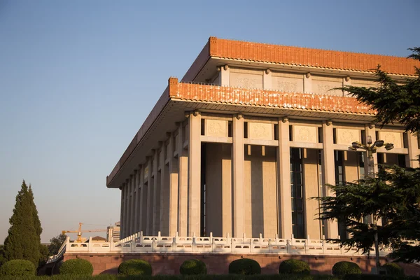 Mausoleum von Mao Zedong, Platz des Himmlischen Friedens, Peking, China — Stockfoto