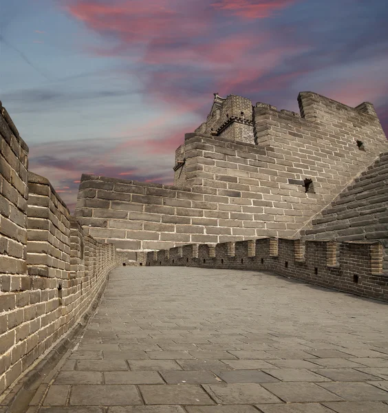 Grote muur van china, ten noorden van Peking — Stockfoto