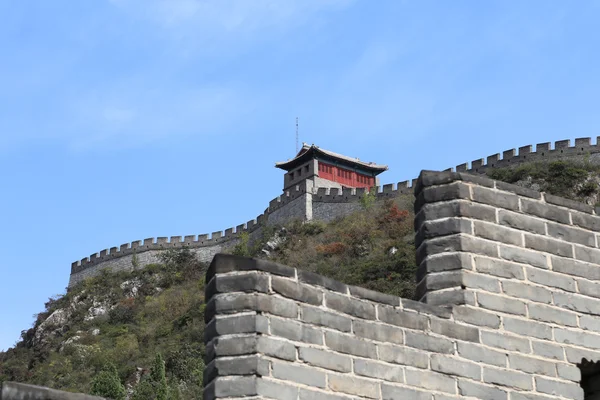 Grande Muralha da China, a norte de Pequim — Fotografia de Stock