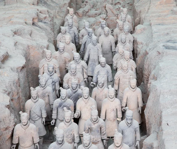 Qin dynasty Terracotta Army, Xian (Sian), China Stock Photo