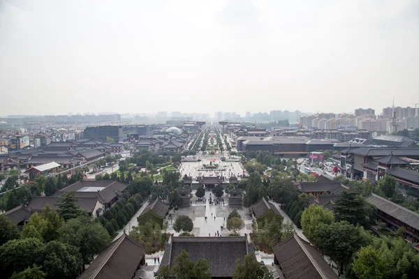 西安 （西安、sian）、陝西省、中国の都市の眺め — ストック写真