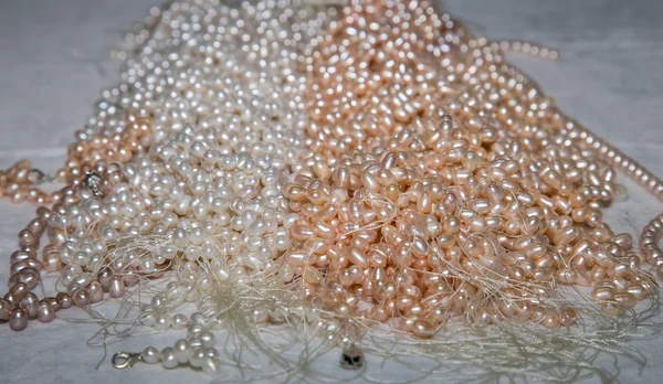 Pearls (can be used as a background) — Stock Photo, Image