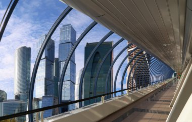 yaya köprüsü bagration moscow city İş Merkezi, Rusya