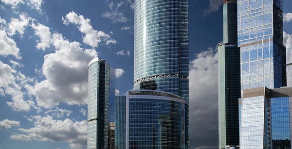 Wolkenkrabbers van het International Business Center (stad), Moskou, Rusland — Stockfoto