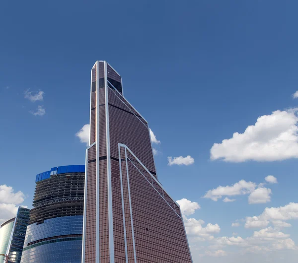 Wolkenkratzer des internationalen Geschäftszentrums (Stadt), Moskau, Russland — Stockfoto