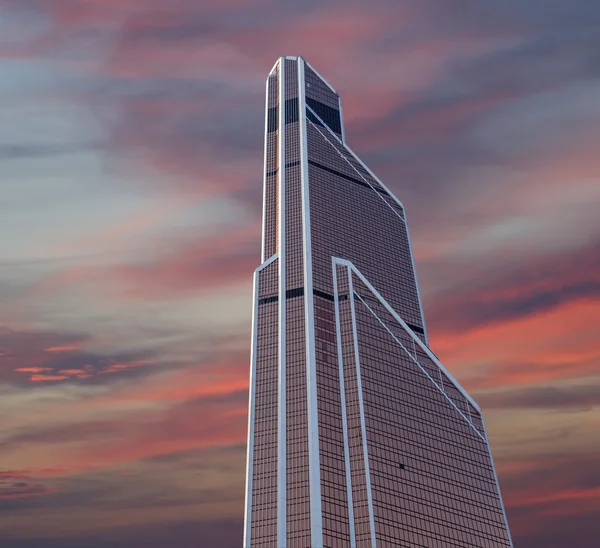 Wolkenkratzer des internationalen Geschäftszentrums (Stadt), Moskau, Russland — Stockfoto