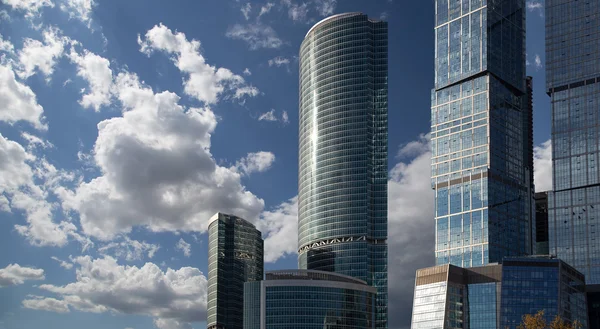 Wolkenkrabbers van het International Business Center (stad), Moskou, Rusland — Stockfoto