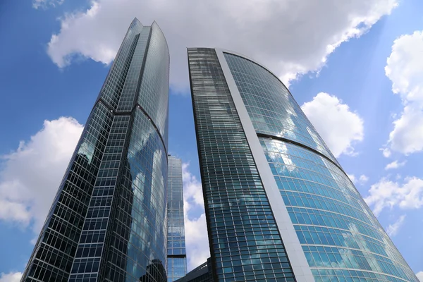 Wolkenkrabbers van het International Business Center (stad), Moskou, Rusland — Stockfoto