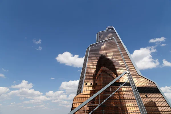 Wolkenkratzer des internationalen Geschäftszentrums (Stadt), Moskau, Russland — Stockfoto