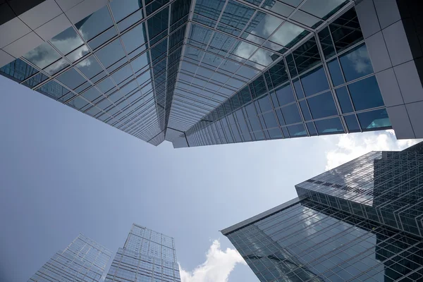 Skyscrapers of the International Business Center (City), Moscow, Russia — Stock Photo, Image