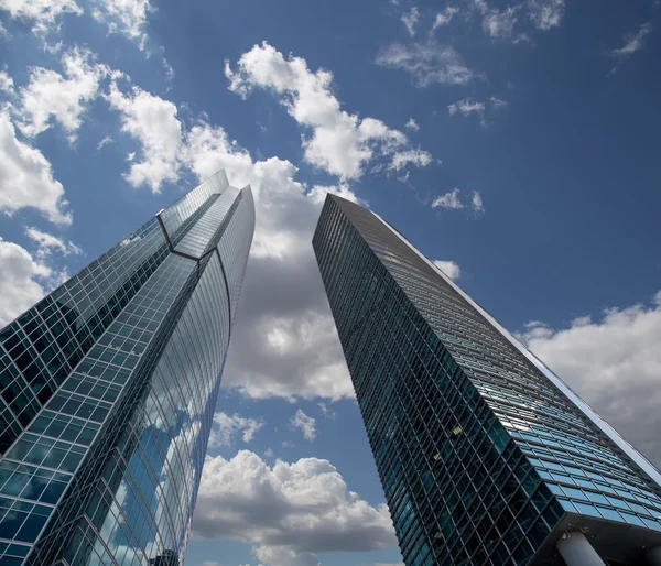 Skyscrapers of the International Business Center (City), Moscow, Russia — Stock Photo, Image