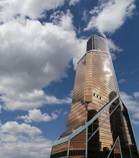 Skyscrapers of the International Business Center (City), Moscow, Russia — Stock Photo, Image