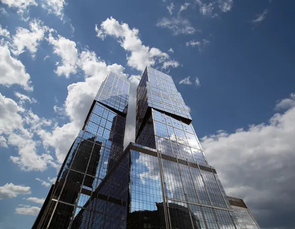 Wolkenkratzer des internationalen Geschäftszentrums (Stadt), Moskau, Russland — Stockfoto