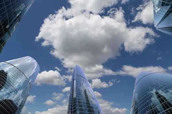 Wolkenkratzer des internationalen Geschäftszentrums (Stadt), Moskau, Russland — Stockfoto