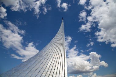 fatihler alan anıt park açık havada cosmonautics Müzesi, Moskova, Rusya